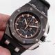 Perfect Replica Audemars Piguet Royal Oak Offshore Black Dial Black Bezel Luminous 44mm Watch  (3)_th.jpg